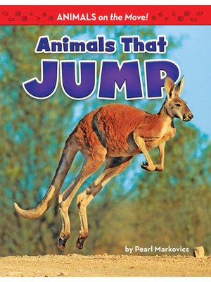 cover image of Animals That Jump